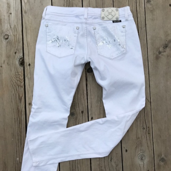 white miss me skinny jeans